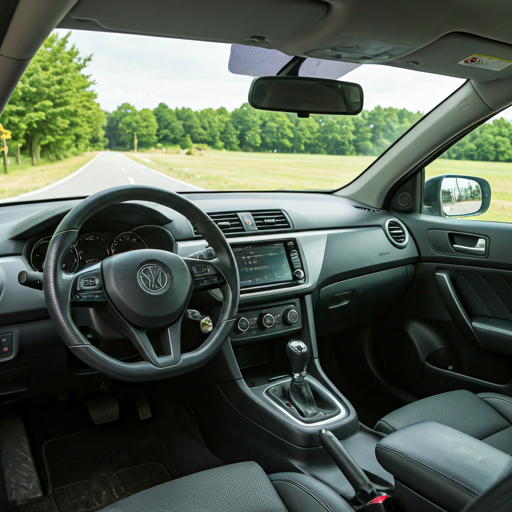 Driving Lesson car interior